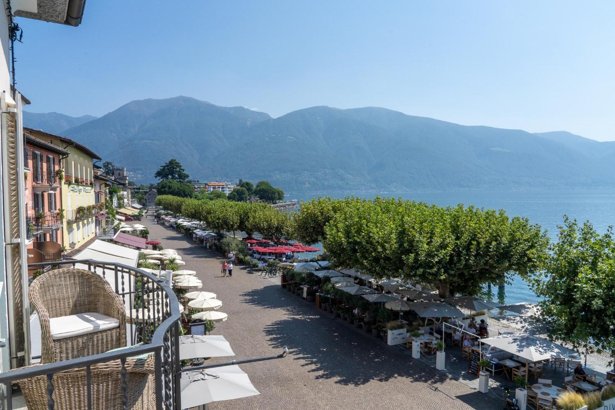 Seven Boutique Hotel Ascona Esterno foto